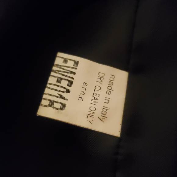 FAUX Fur + Rhinestone Coat - Picture 5 of 6